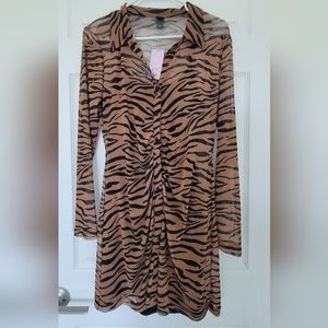 Dress Animal Print Size S